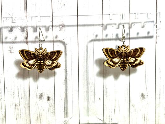 Death moth Earrings