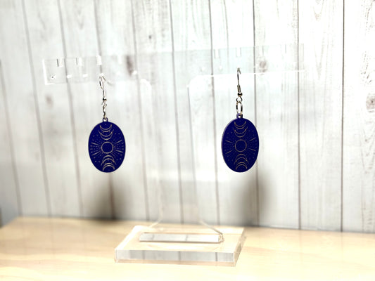 Mystical Moon Phase Earrings