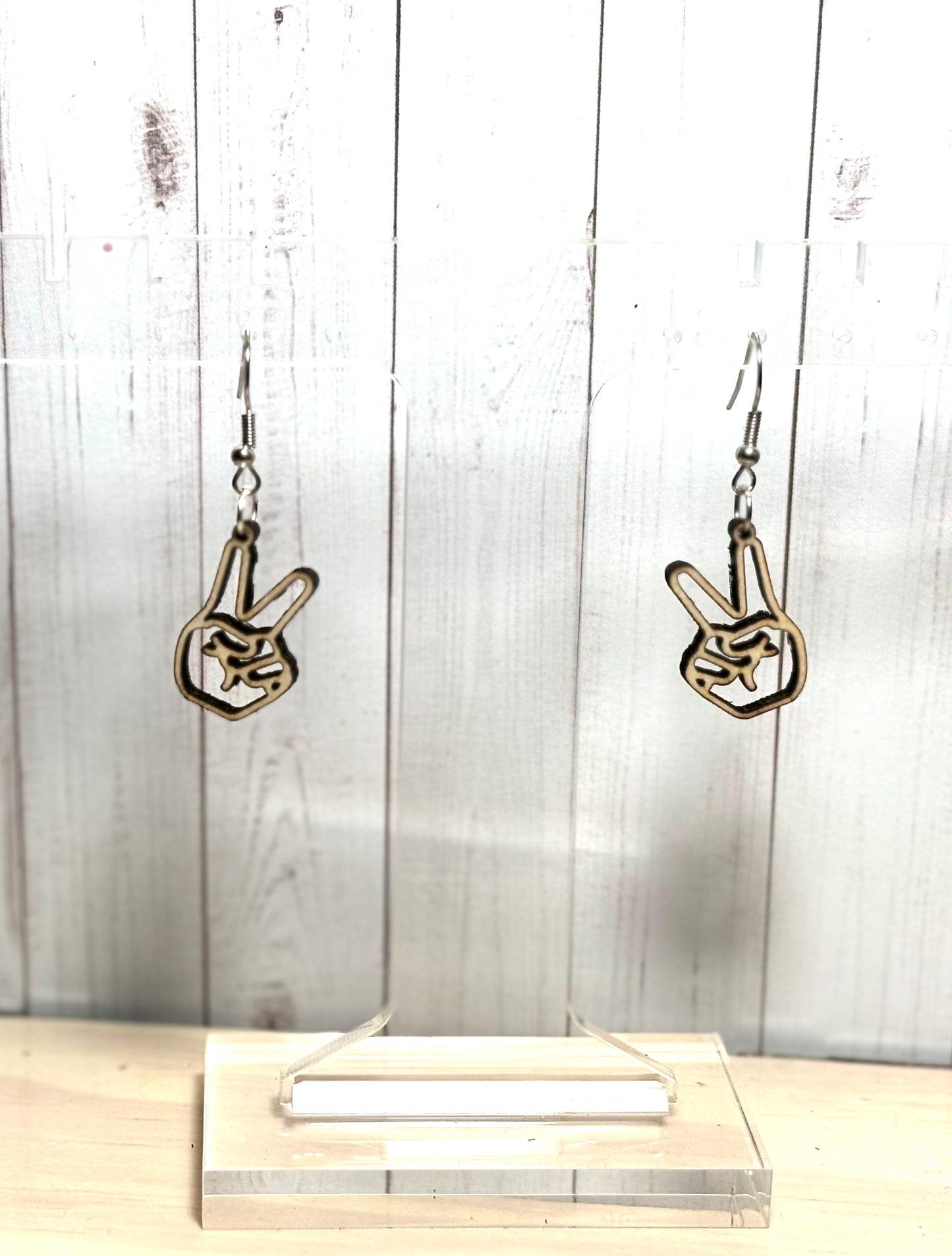 Peace Sign Earrings