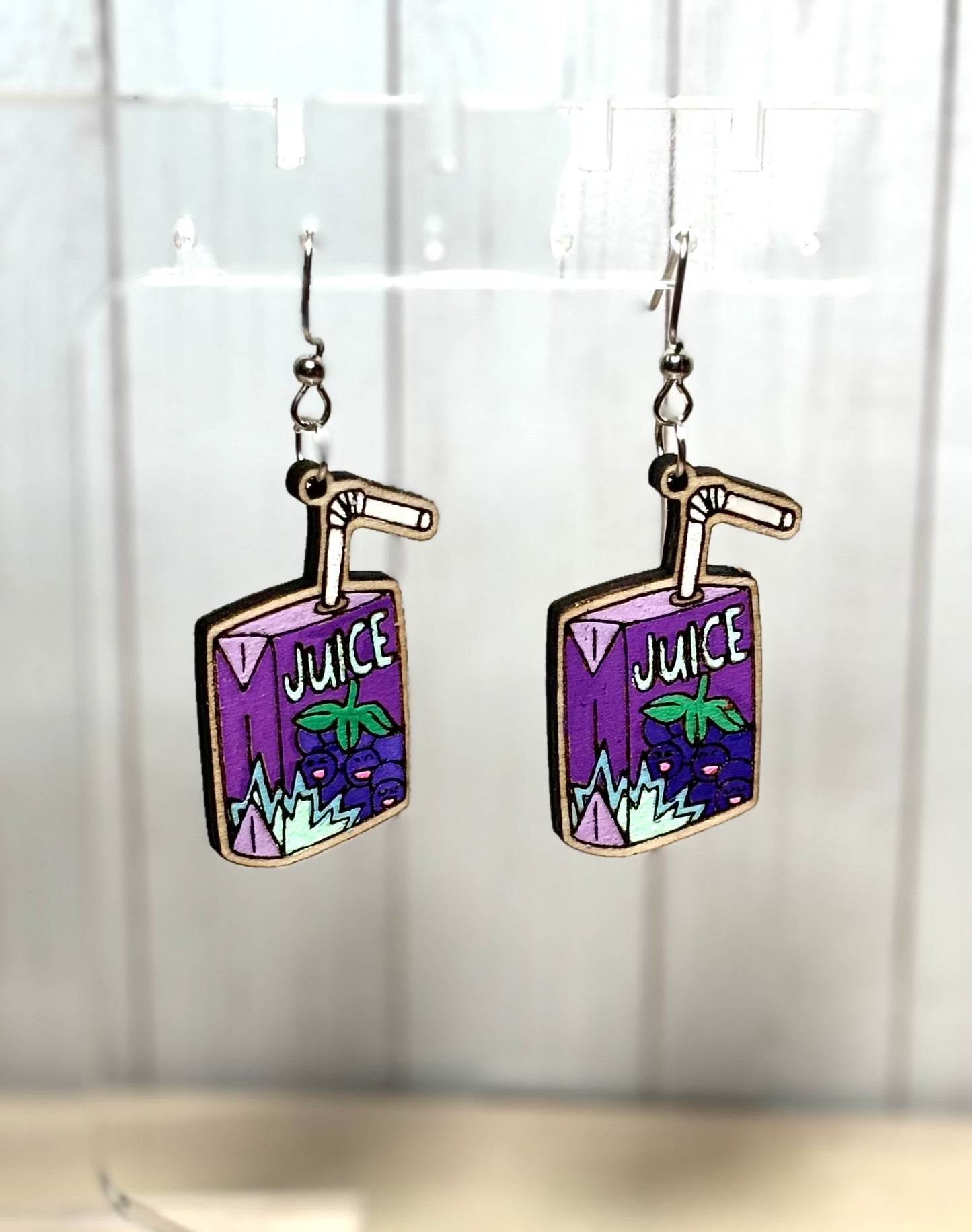 Juice Box Earrings