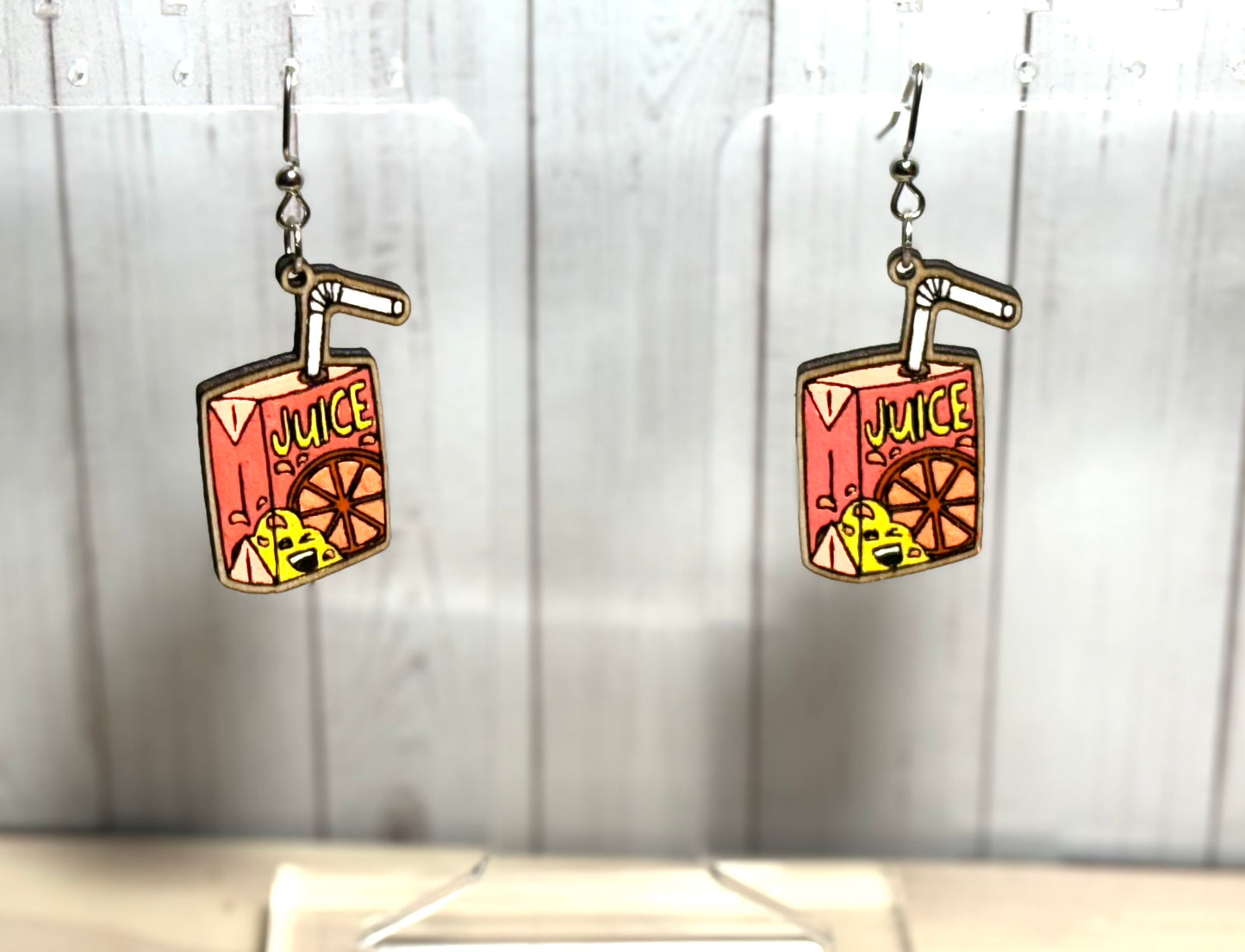 Juice Box Earrings