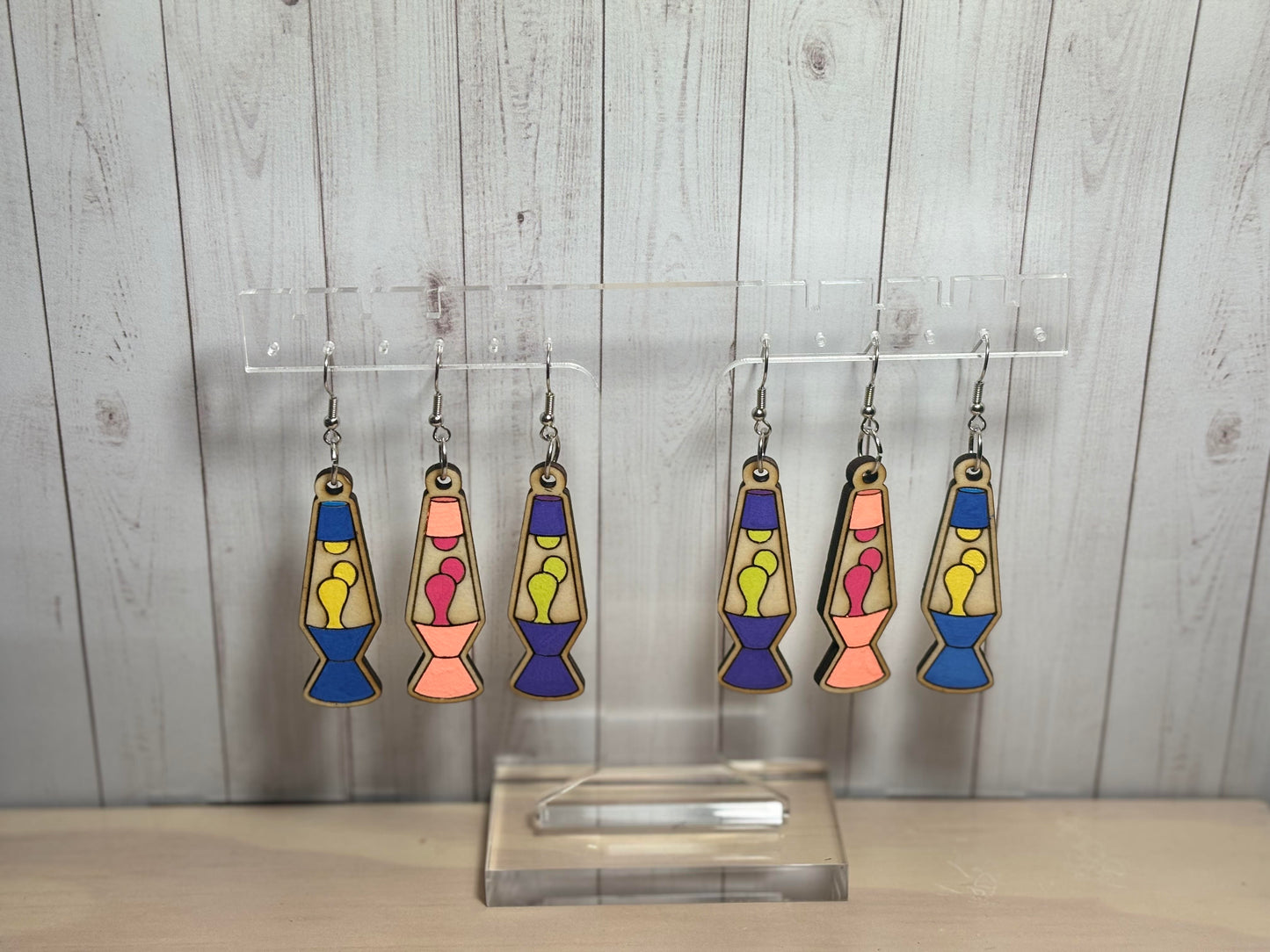 Retro Lava Lamp Earrings. *All three pairs option*