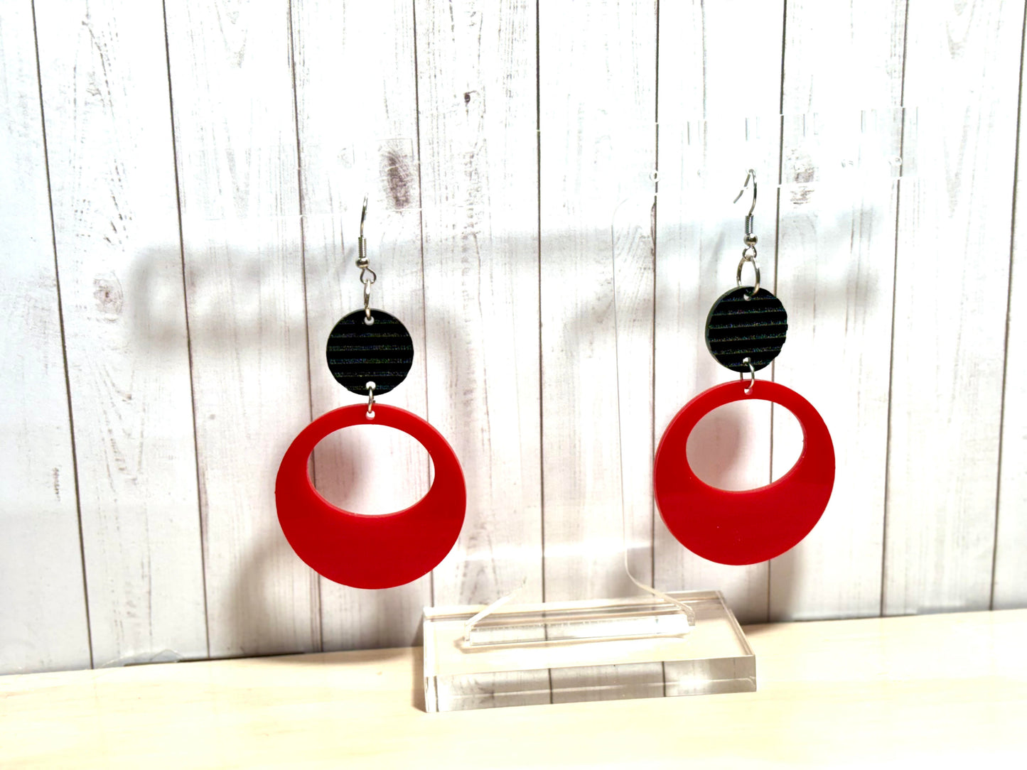 Retro Circle Earrings