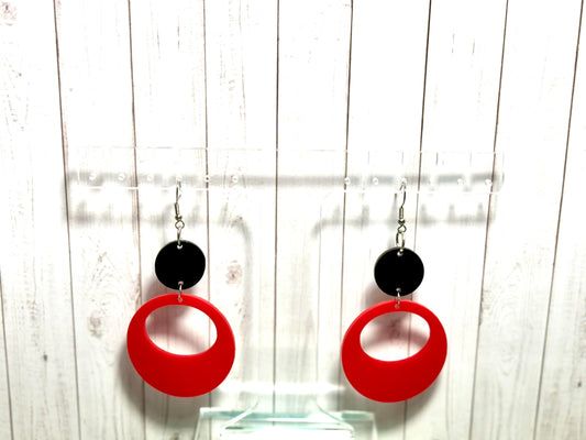 Retro Circle Earrings