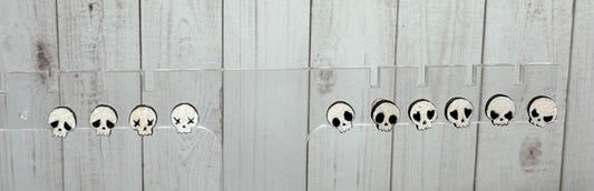 Skull Emotions 5 Pack Studs