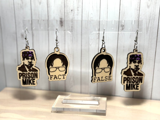 The Office Inspired Dangles